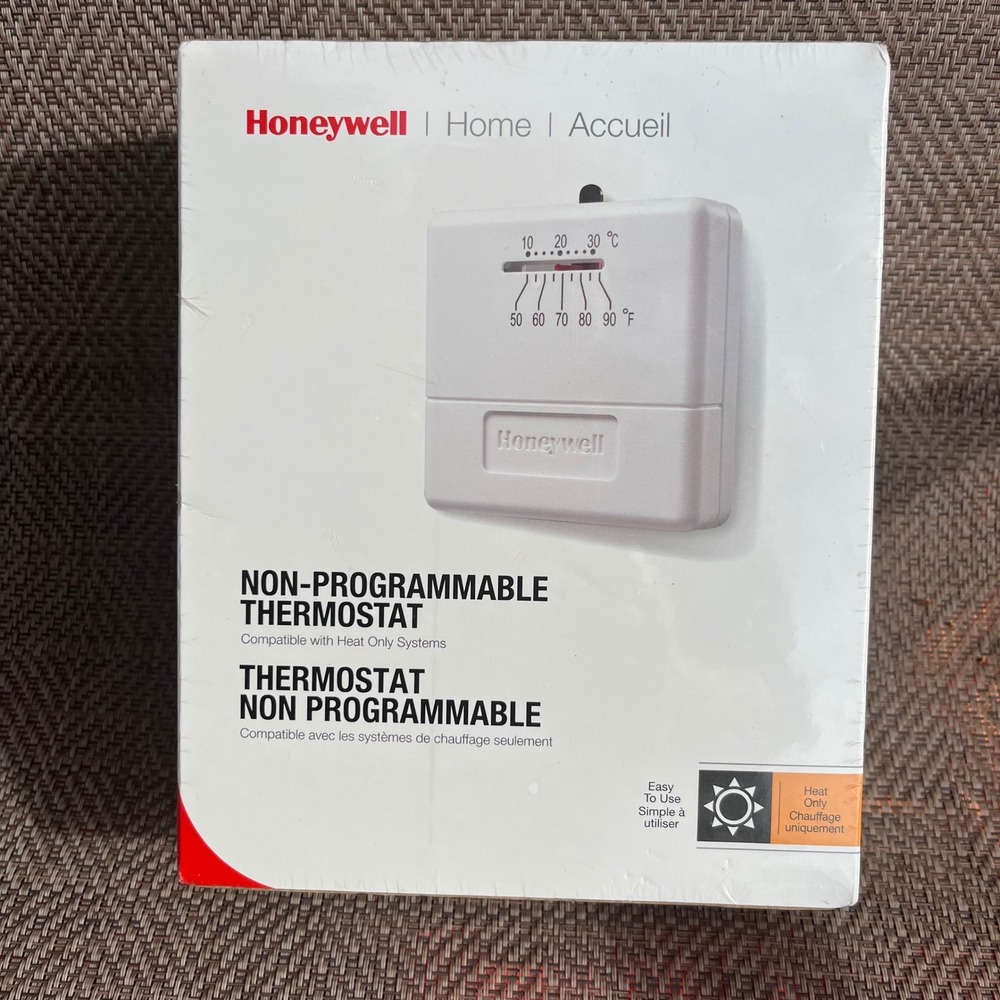 Honeywell Home CT30A Non-Programmable Thermostat Heat Only CT30A1005 White NEW